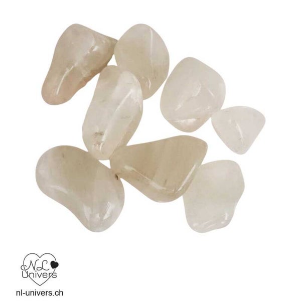 Aragonite blanche roulée