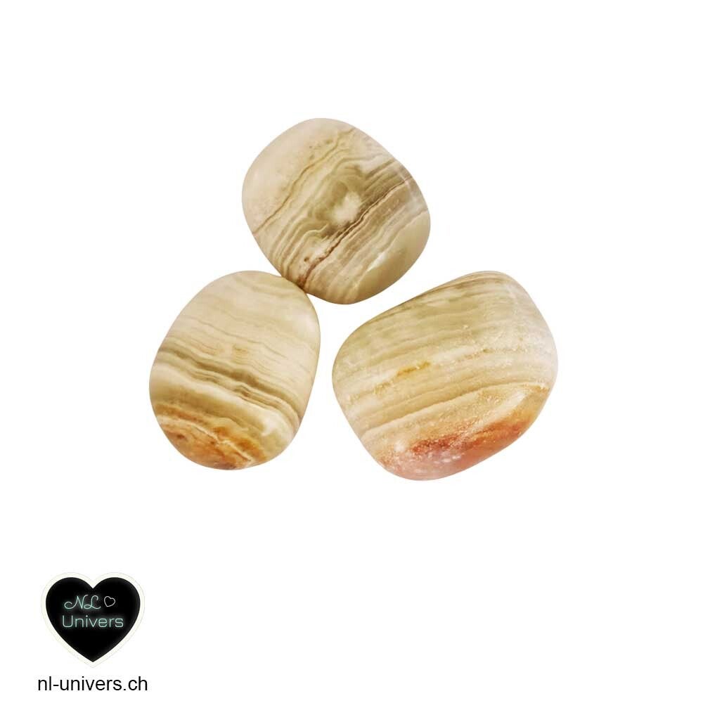 Aragonite brune roulée
