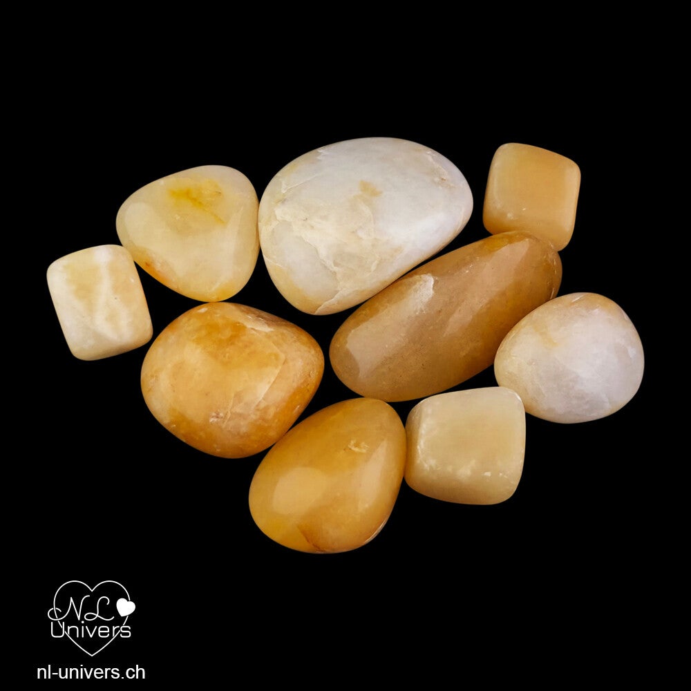 Aventurine jaune roulée
