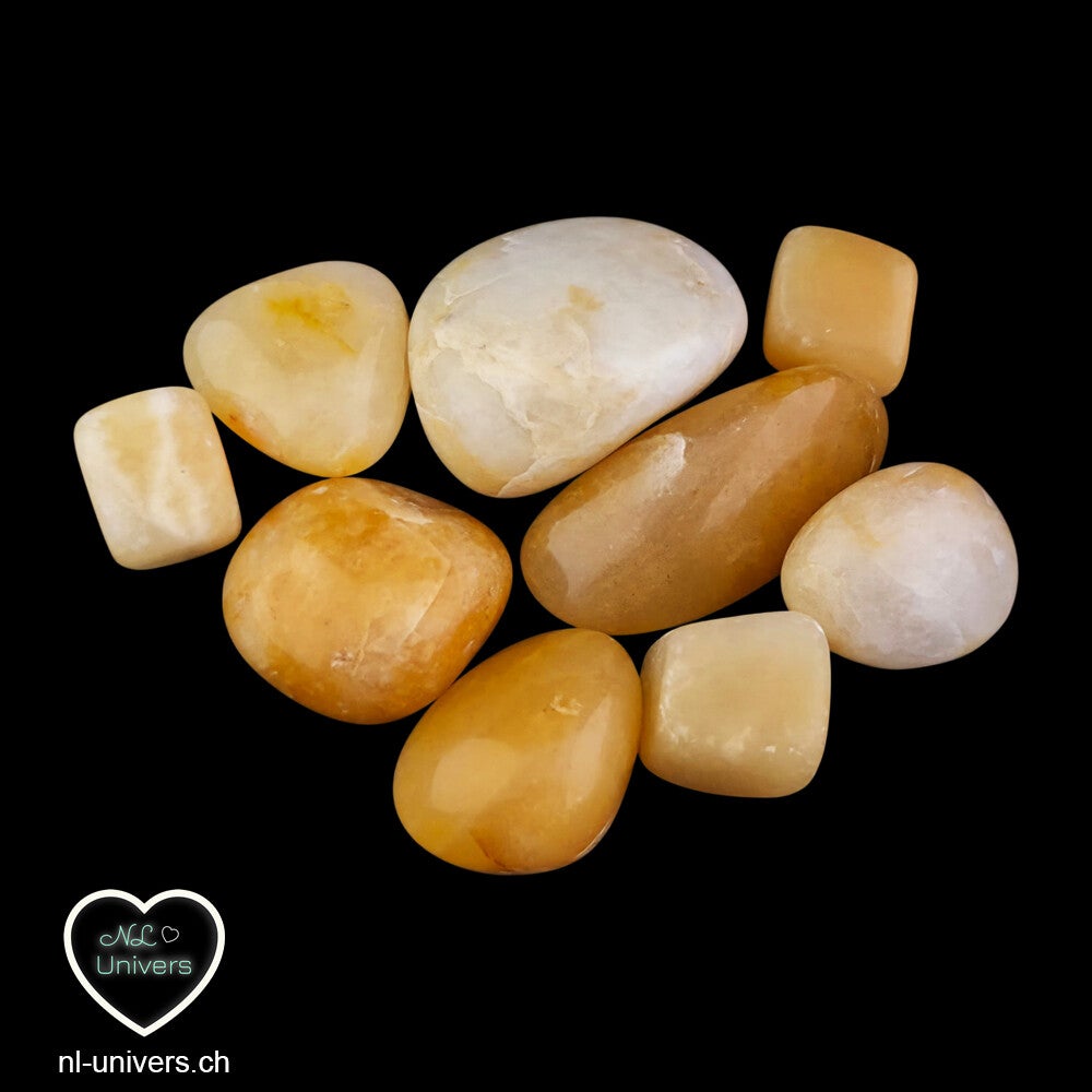 Aventurine jaune roulée