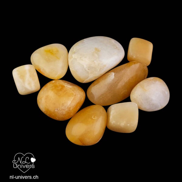 Aventurine jaune roulée