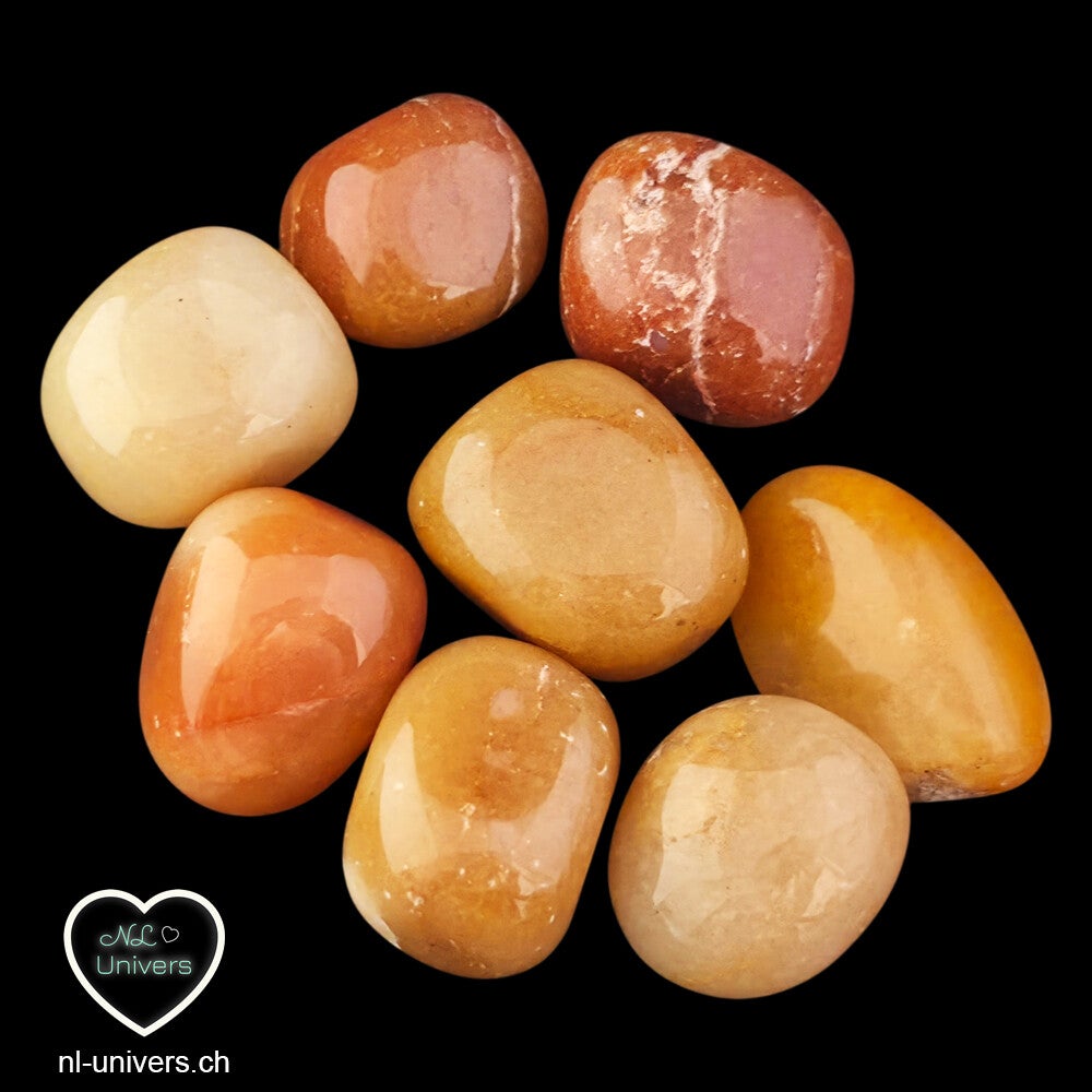 Aventurine orange roulée