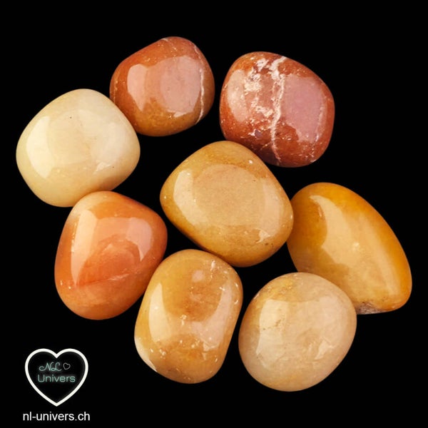 Aventurine orange roulée