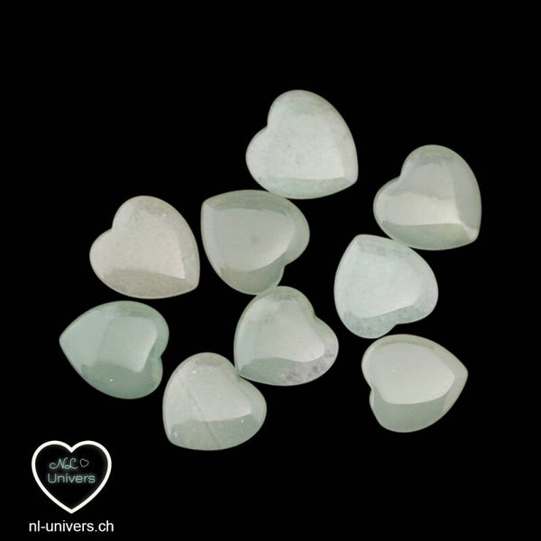 Aventurine verte coeur