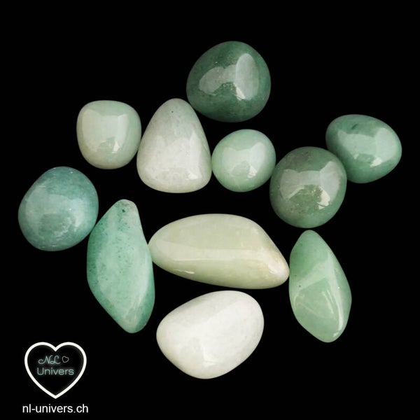 Aventurine verte roulée