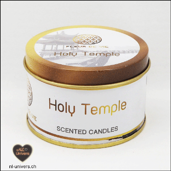 Bougie Fleur de vie Holy Temple