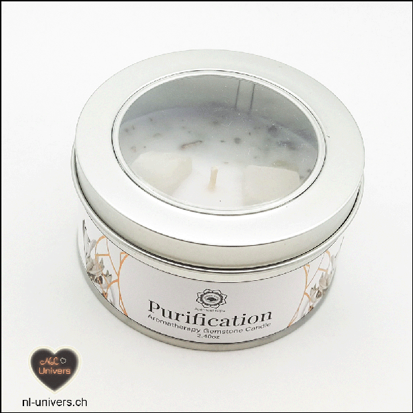 Bougie Green Tree Purification - Sélénite + Sauge blanche