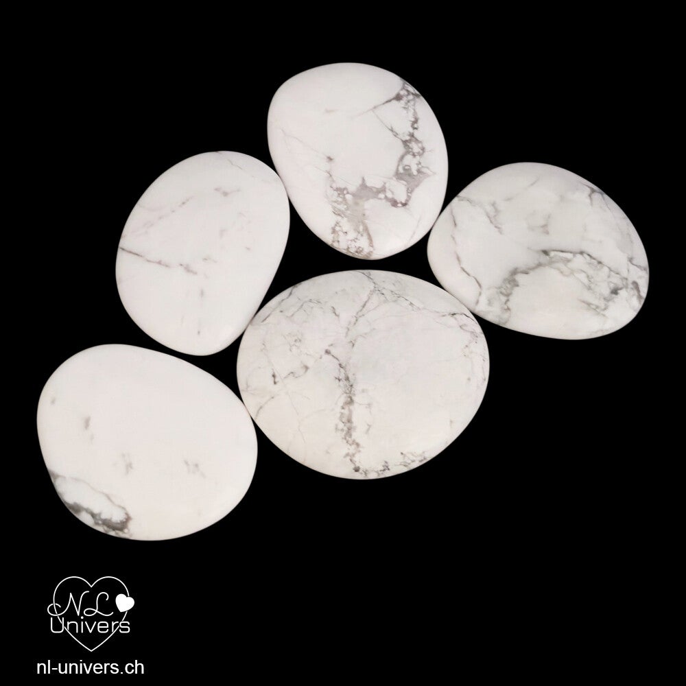 Howlite-Magnésite galet