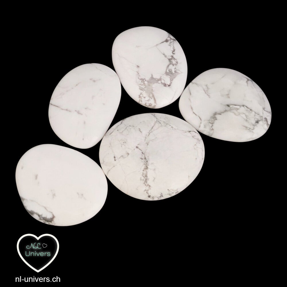 Howlite-Magnésite galet