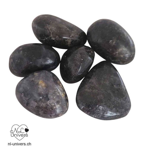 Iolite / Cordiérite roulée