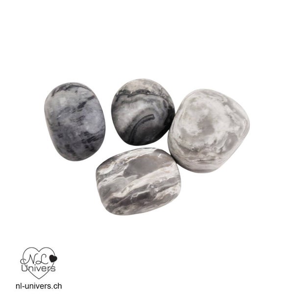 Jaspe gris / Stone Map roulé