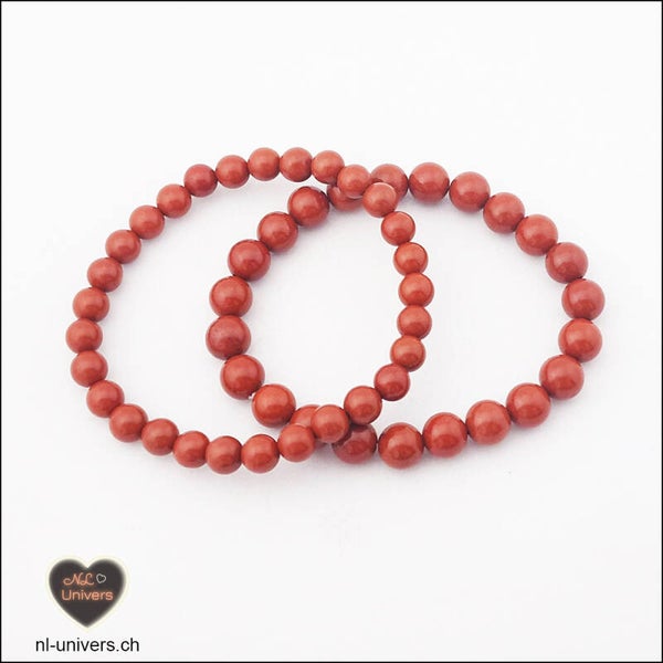 Bracelet Jaspe rouge