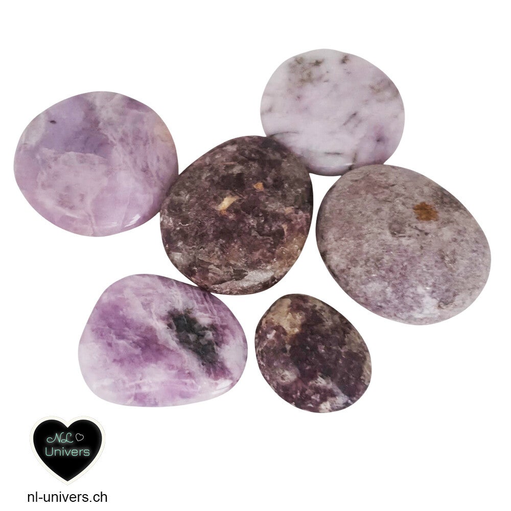 Lépidolite galet