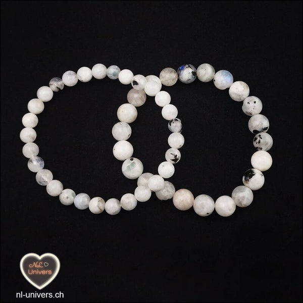 Bracelet Labradorite blanche