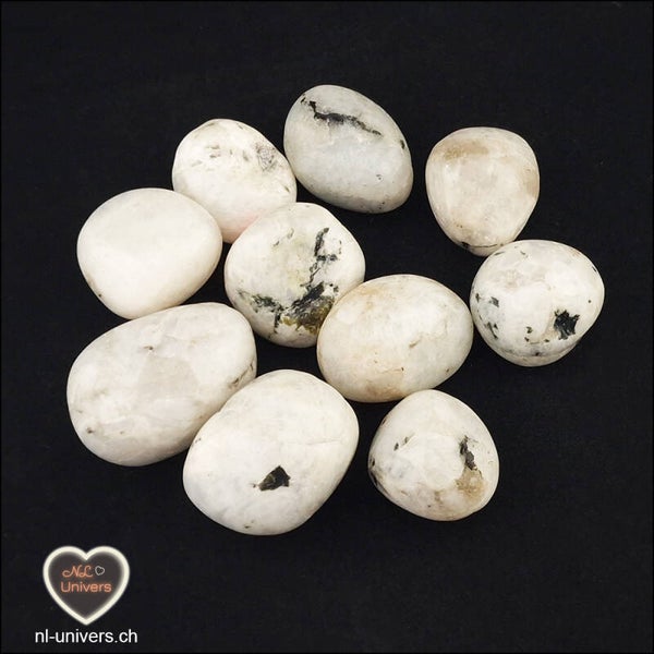 Labradorite blanche roulée