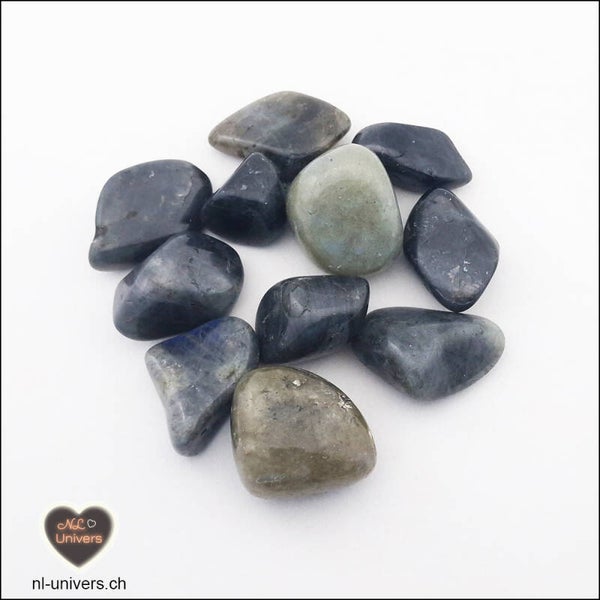 Labradorite bleue roulée