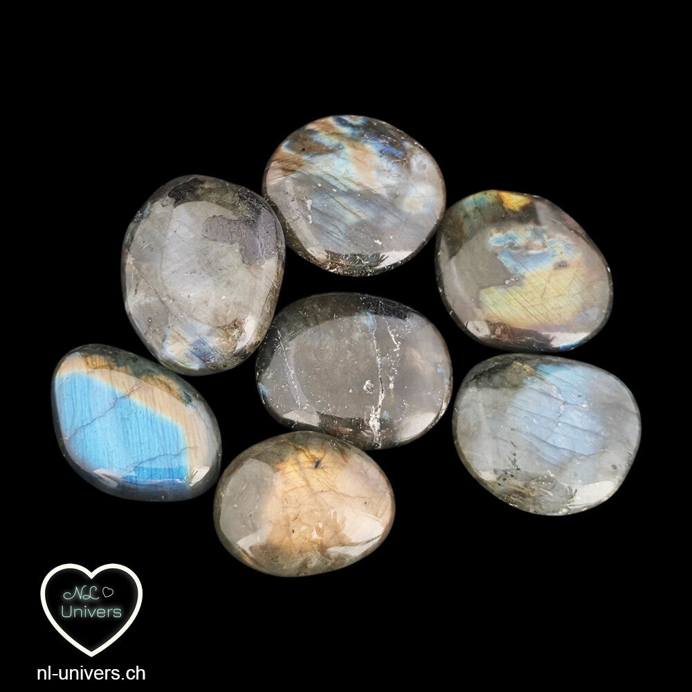 Labradorite bleue galet