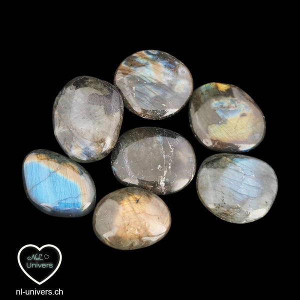 Labradorite bleue galet