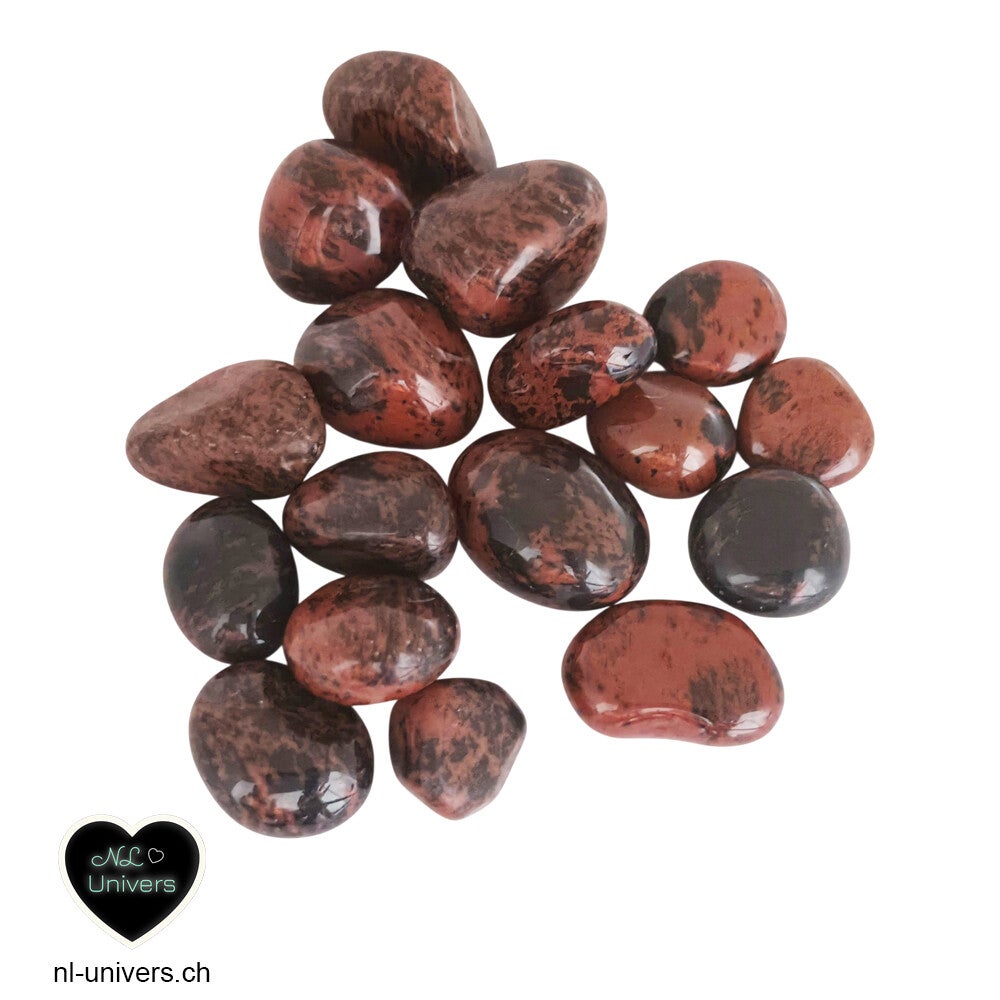Obsidienne Acajou / Mahongany roulée
