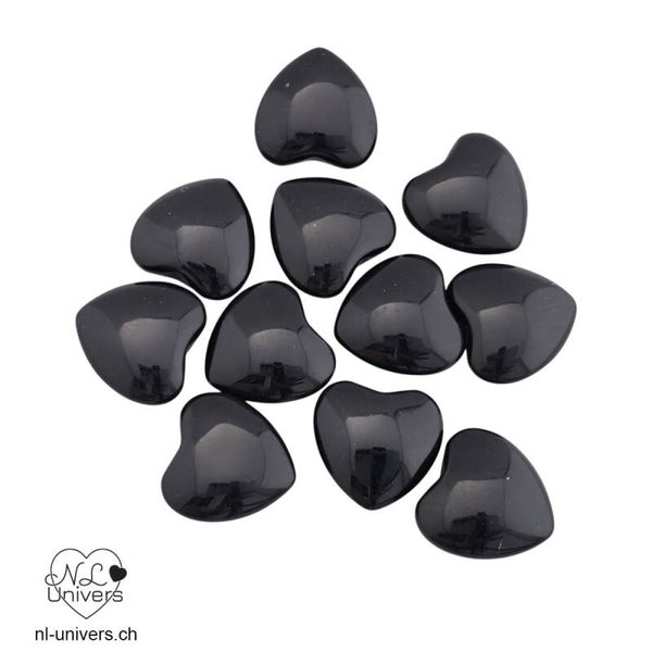 Obsidienne noire coeur