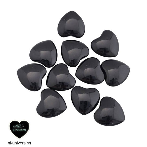 Obsidienne noire coeur