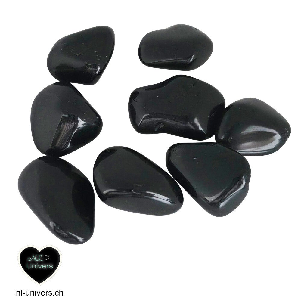 Obsidienne noire roulée