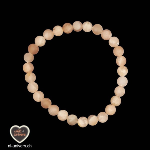 Bracelet Pierre de lune mat