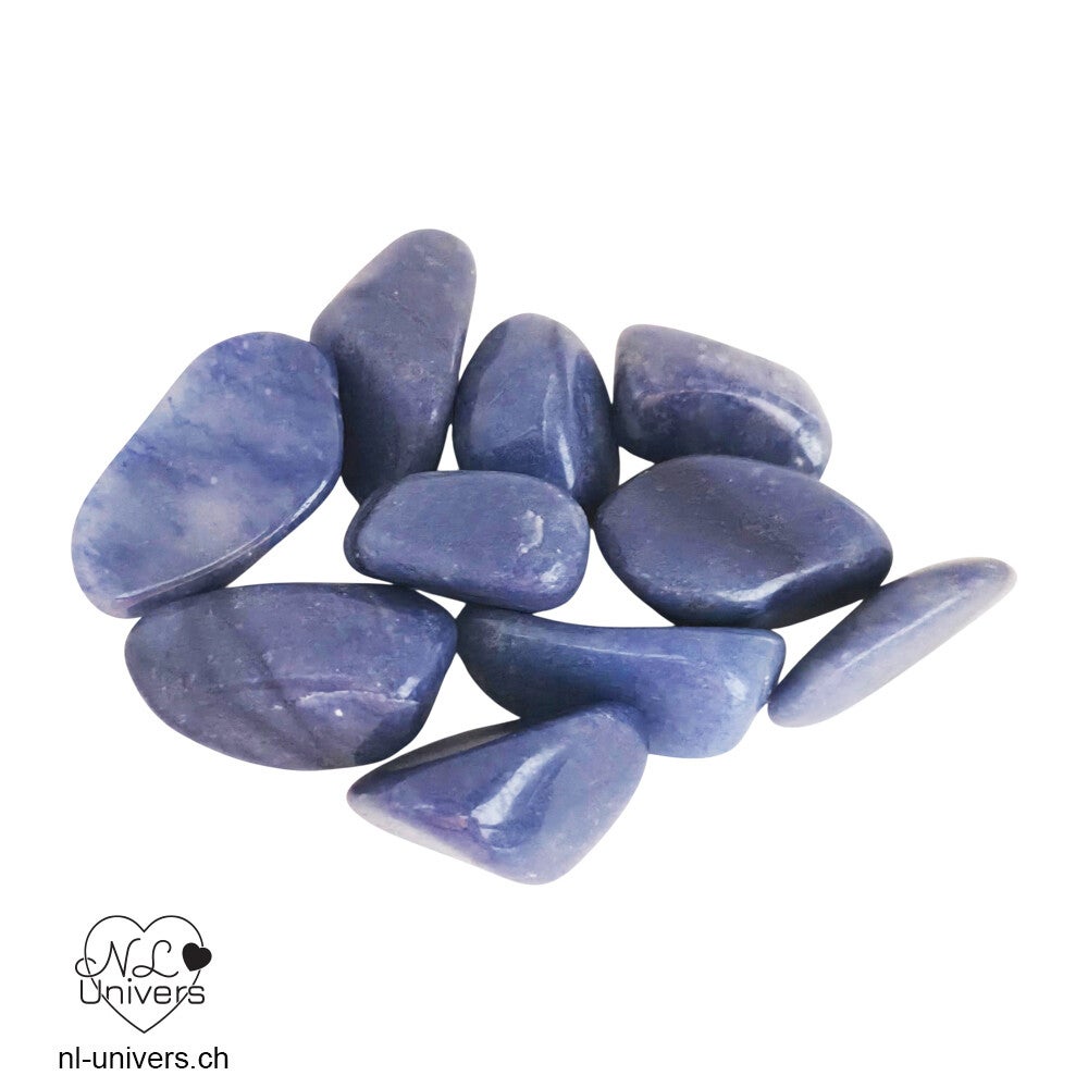 Quartz bleu roulé