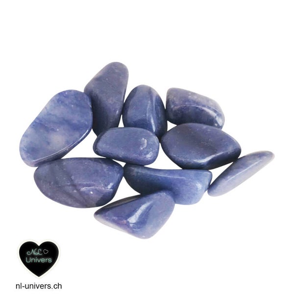 Quartz bleu roulé