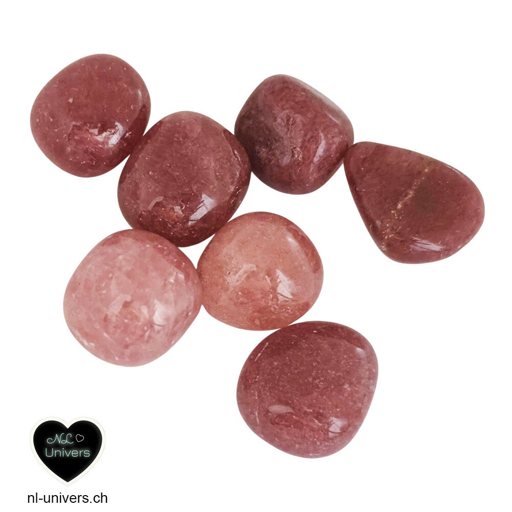 Quartz fraise roulé