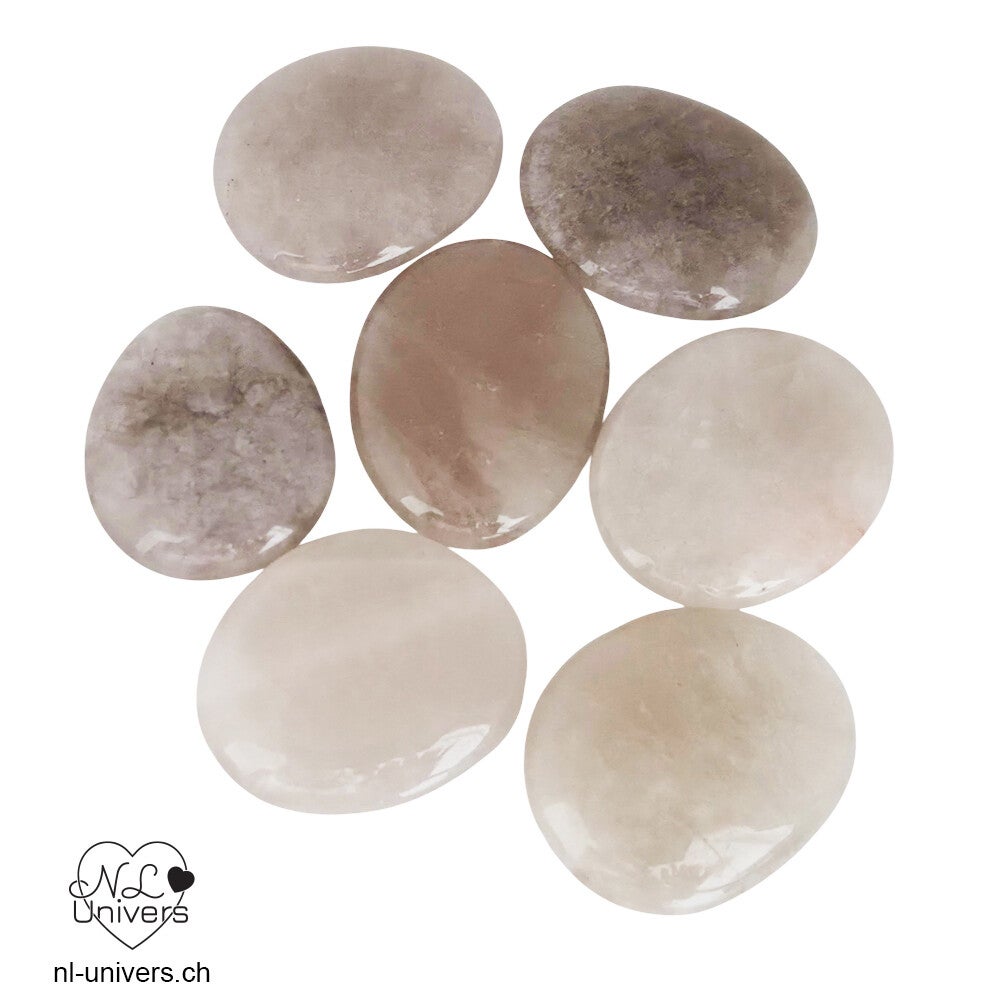 Quartz fumé galet
