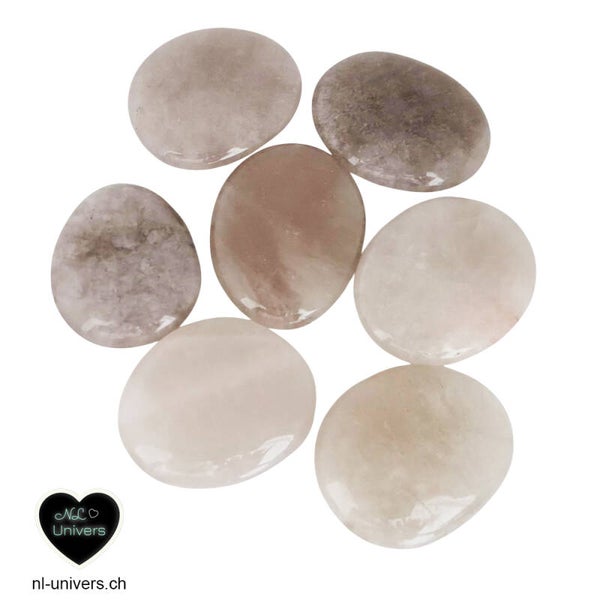 Quartz fumé galet