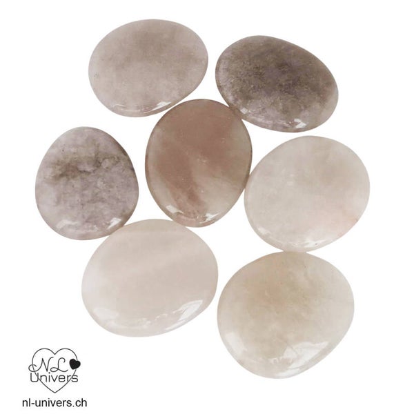 Quartz fumé galet