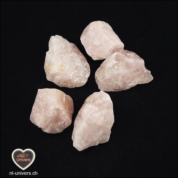 Quartz rose brute