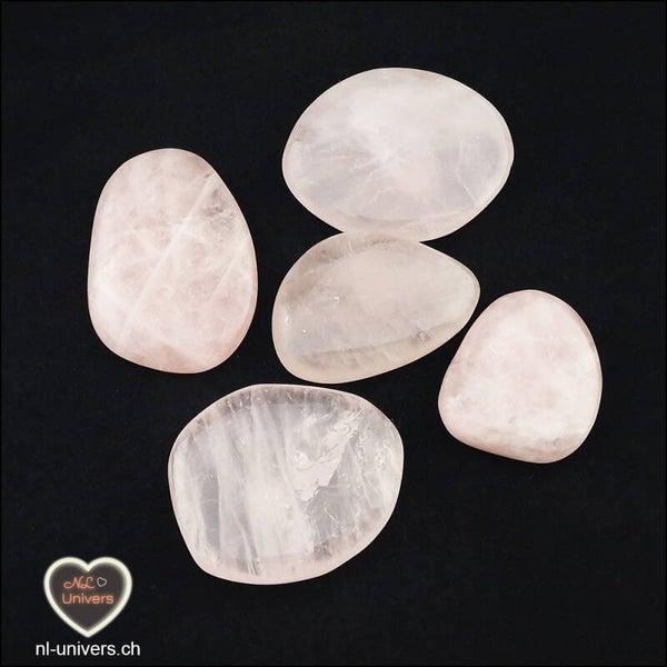 Quartz rose galet