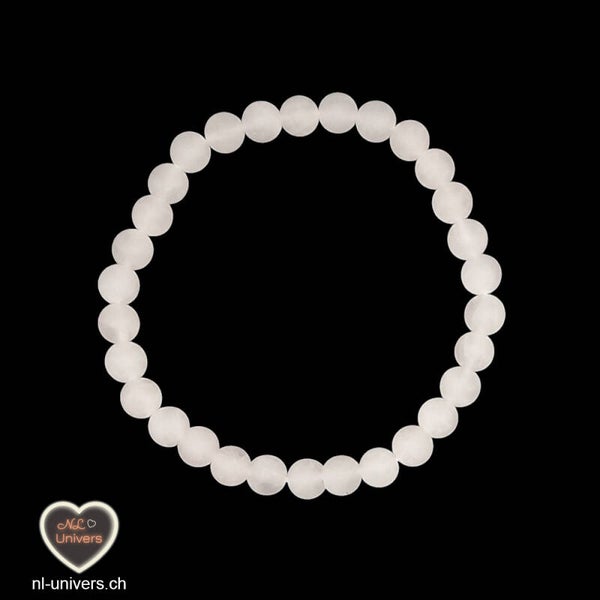 Bracelet Quartz rose mat