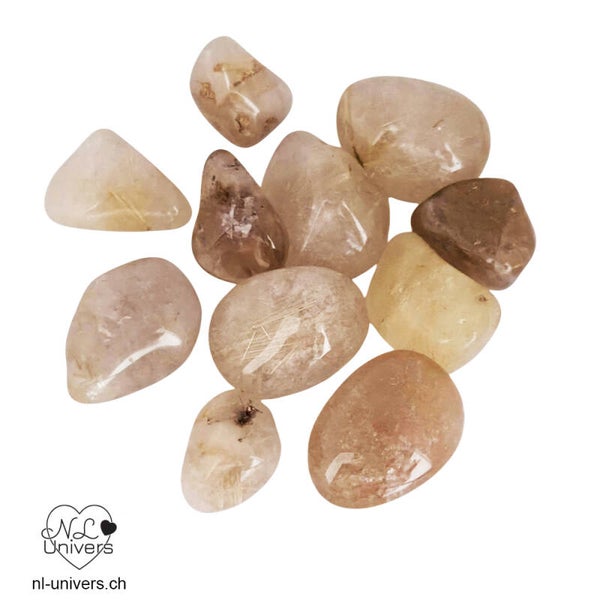 Quartz Rutile roulé