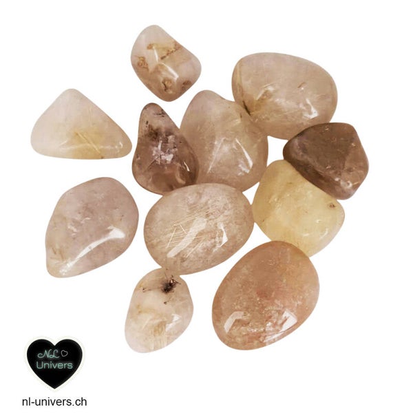 Quartz Rutile roulé