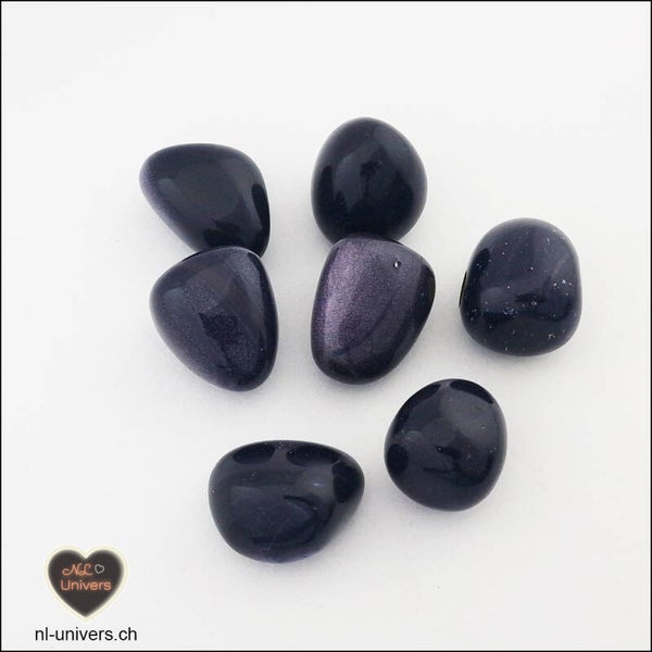 Rivière d'or bleue roulée