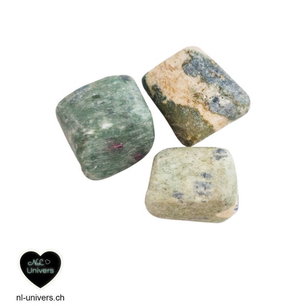 Rubis Fuchsite roulé
