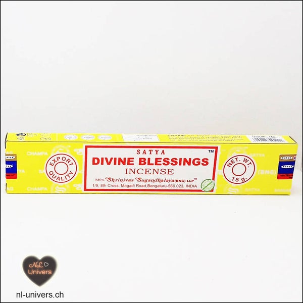 Encens Satya Divine Blessings - Bénédiction divine