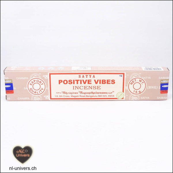 Encens Satya Positive Vibes - Ondes positives