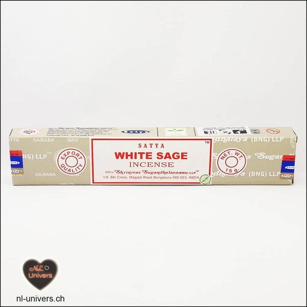 Encens Satya Sauge blanche