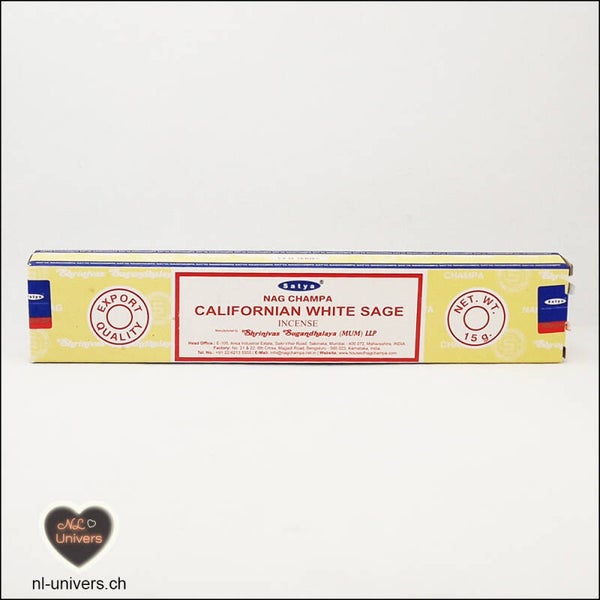 Encens Satya Sauge blanche de Californie