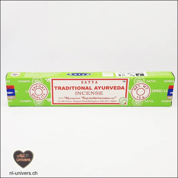 Encens Satya Traditionnel Ayurveda