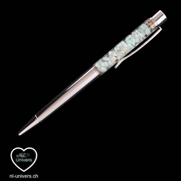 Stylo orgonite Amazonite