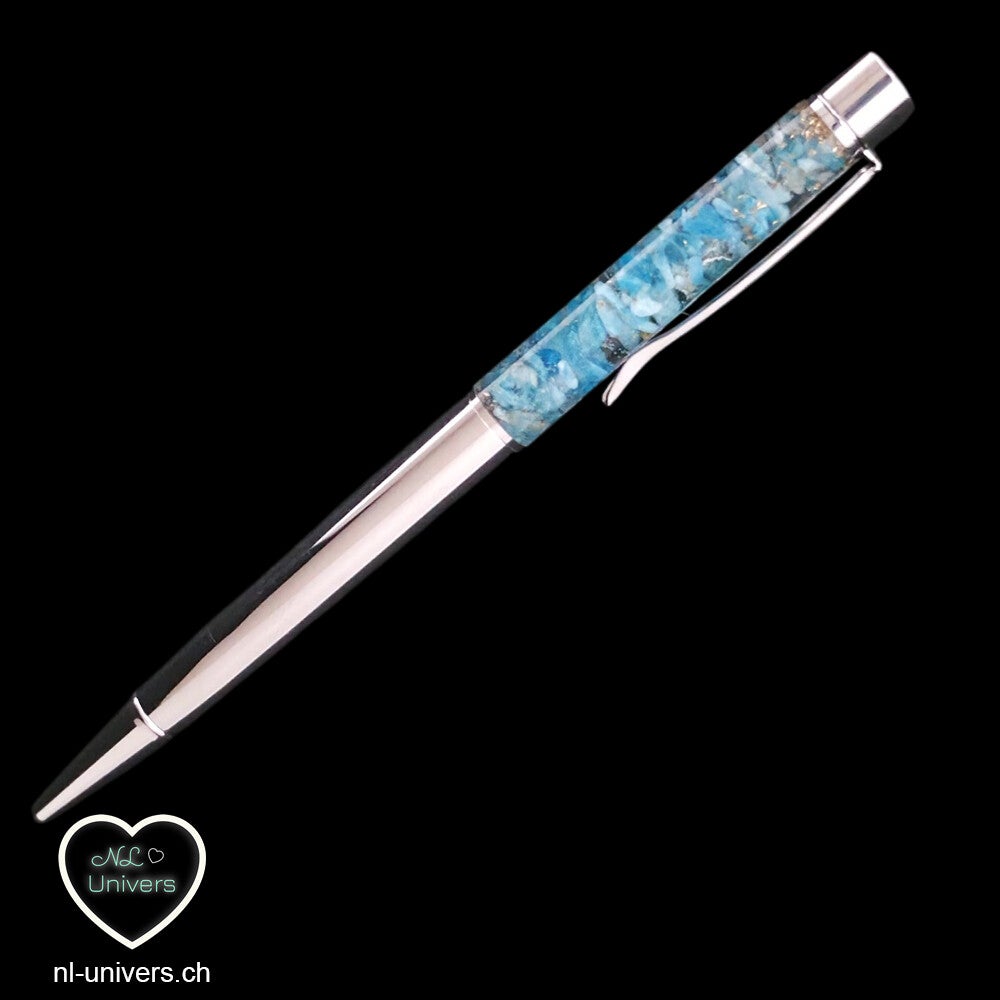Stylo orgonite Apatite