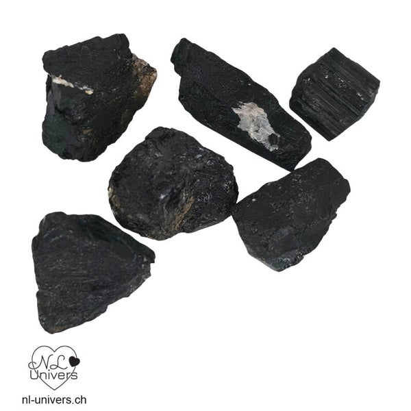 Tourmaline noire brute
