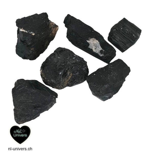 Tourmaline noire brute