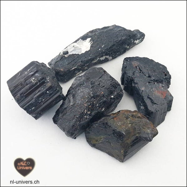 Tourmaline noire brute